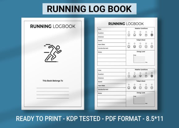 Download Running Log Book KDP Interior - Premium Resources