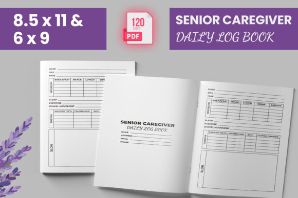Download Senior Caregiver Daily Log Book (KDP) - Log book Collection
