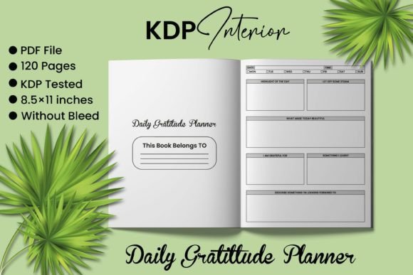 Download Daily Gratitude Planner Log Book - Log book Collection
