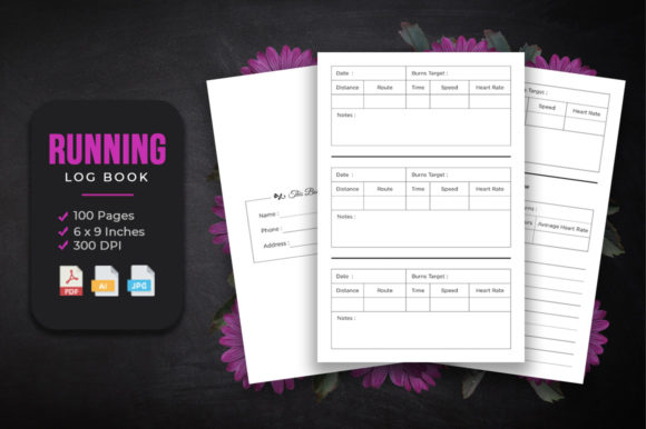 Download Running Log Book  KDP Interior - Log book Collection